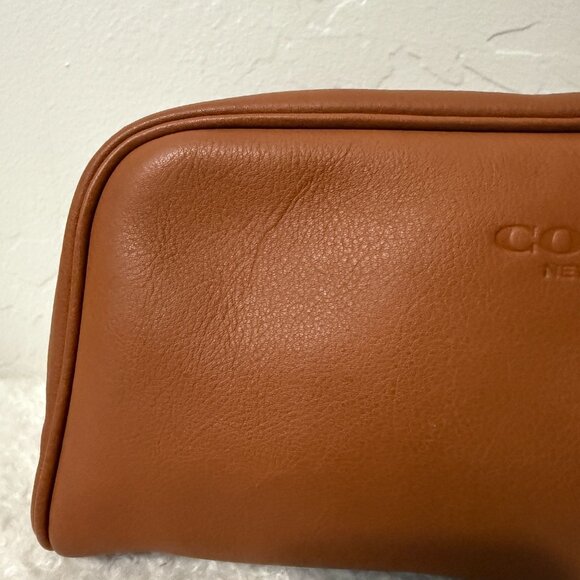 COACH Weekend Travel Kit Pouch, Saddle color - Picture 13 of 13